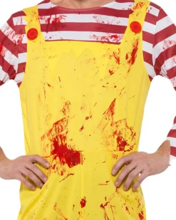 Smiffys Fast Food Kreepy Killer Clown Mens Costume><noscript><img width=