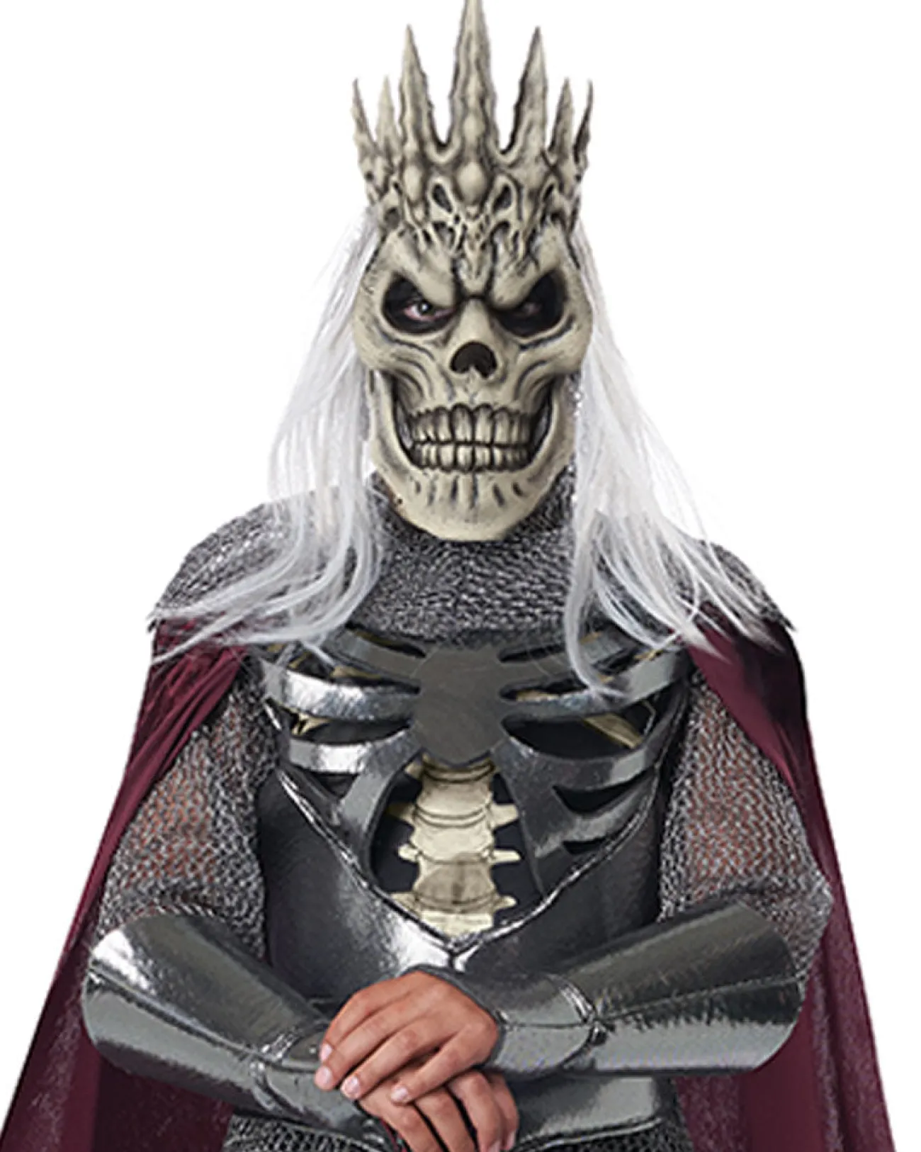 California Costumes Fearsome Skeleton King Deluxe Boys Costume>Kids Kids Costumes