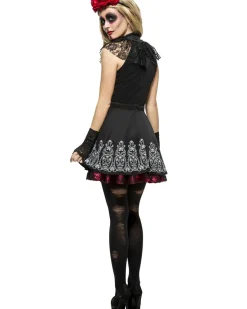 Smiffys Fever Day Of The Dead Womens Costume><noscript><img width=