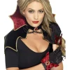 Smiffys Fever Vampire Cape And Gloves Set> Halloween Accessories