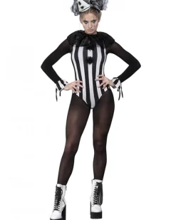 Smiffys Fever Vintage Pierrot Clown Womens Costume>Women Women's Costumes
