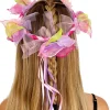 Fairy Girls Flower Pixie Pastel Headpiece> Halloween Hats