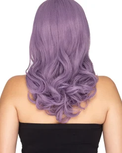 * Glamour Deluxe Ashes Of Violets Purple Long Wavy Wig></noscript> Halloween Wigs