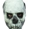 Ghoulish Productions Glow Skull Half Mask> Halloween Masks
