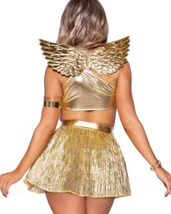 Leg Avenue Golden Angel Womens Costume><noscript><img width=