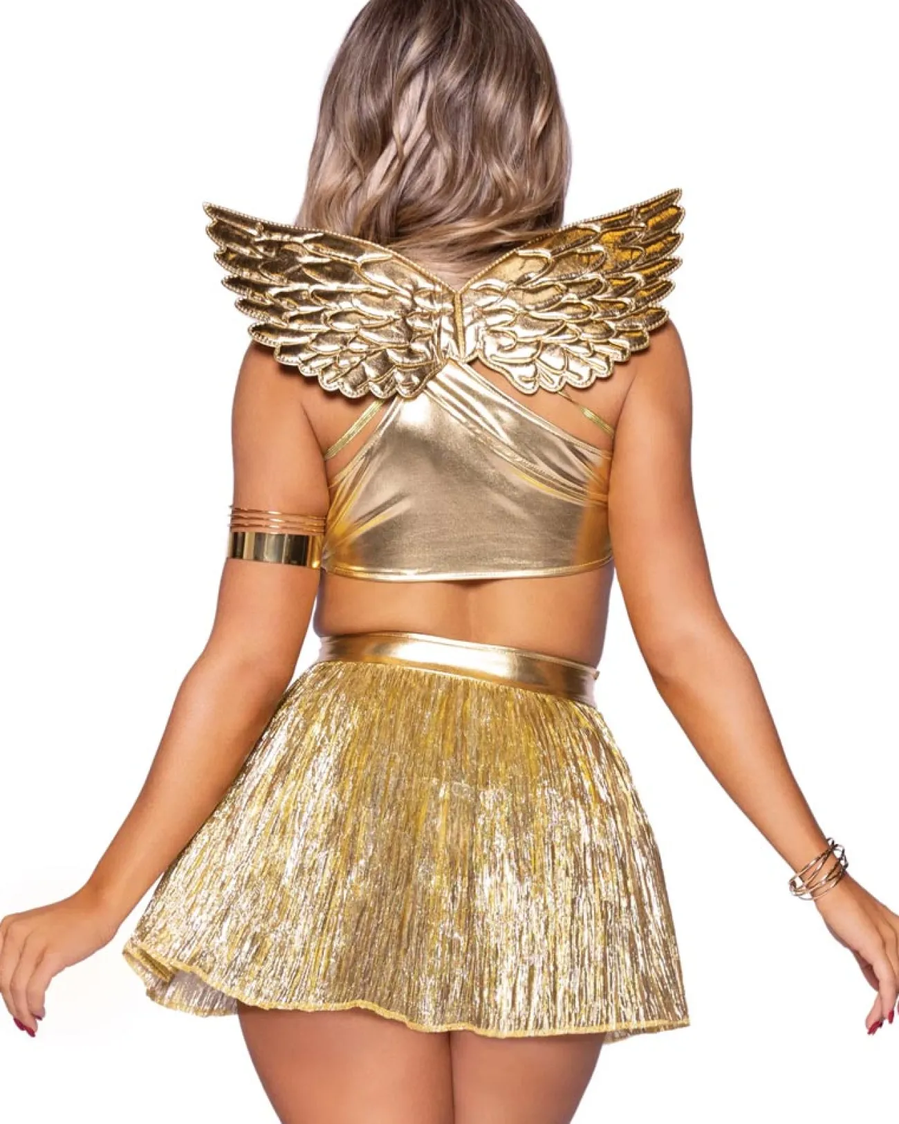 Leg Avenue Golden Angel Womens Costume> Devils &Amp; Angels
