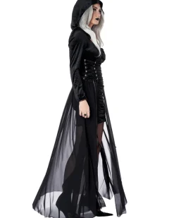California Costumes Gothic Hooded Dress Womens Costume><noscript><img width=