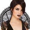 Smiffys Gothic Lace Stand Up Collar> Halloween Accessories
