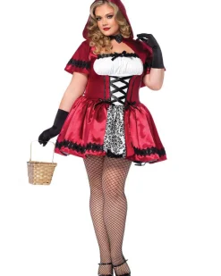 Leg Avenue Gothic Red Riding Hood Womens Plus Size Costume>Women Women's Costumes