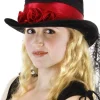 Elope Gothic Rose Top Hat> Halloween Accessories