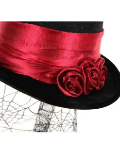 Elope Gothic Rose Top Hat><noscript><img width=