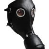Ghoulish Productions Gp5 Gas Black Mask> Halloween Masks