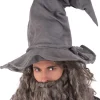 Tomfoolery Grey Wired Wizard Hat> Halloween Accessories