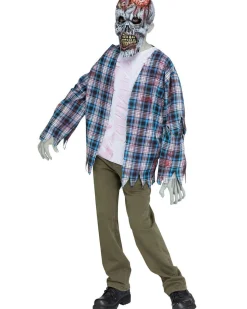 Fun World Gruesome Zombie Kids Costume With Detachable Arm><noscript><img width=