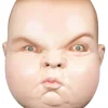 Ghoulish Productions Grumpy Baby Face Deluxe Mask> Halloween Masks