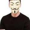 Smiffys Guy Fawkes Half Mask> Halloween Masks