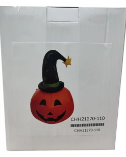Channal Inflatables Halloween Pumpkin Witch Lawn Inflatable 1M><noscript><img width=
