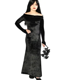* Haunted Hostess Deluxe Black Velour Girls Dress>Kids Kids Costumes