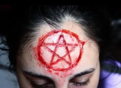 ForensicFX Studios Horror Pentagram Prosthetic> Halloween Accessories
