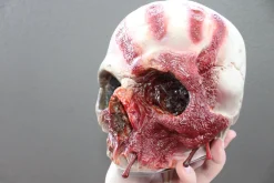 ForensicFX Studios Horror Skull With Bloody Hand Print></noscript> Halloween Accessories