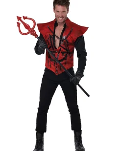 California Costumes Hot As Hell Mens Demon Costume></noscript>Men Men's Costumes