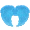 Sweidas Ice Blue Feather Small Angel Wings> Devils &Amp; Angels
