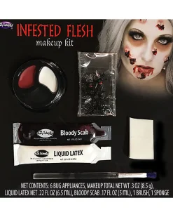 Fun World Infested Flesh Makeup Kit> Halloween Accessories