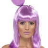 Smiffys Katy Candy Queen Lilac Wig With Heart Headband> Halloween Wigs