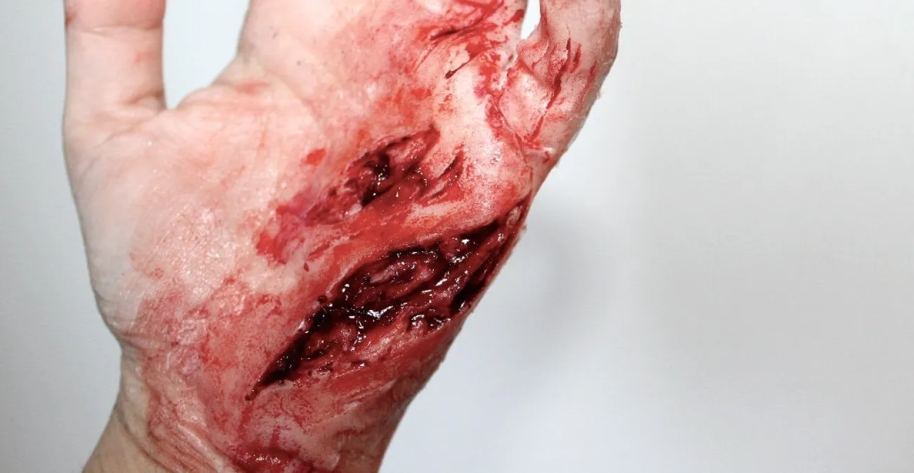 ForensicFX Studios Knife Lacerations Prosthetic> Halloween Accessories