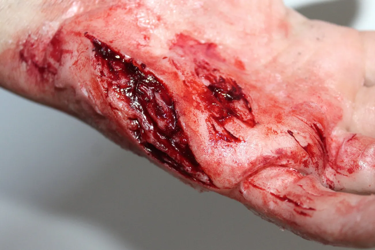 ForensicFX Studios Knife Lacerations Prosthetic> Halloween Accessories