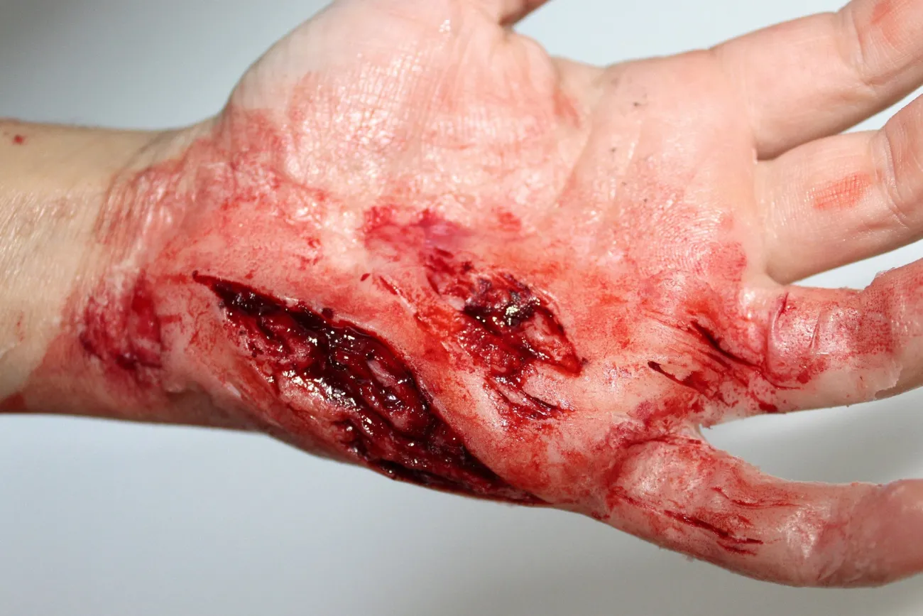 ForensicFX Studios Knife Lacerations Prosthetic> Halloween Accessories