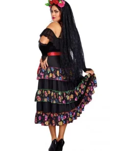 Dreamgirl International Lady Of The Dead Plus Size Womens Costume><noscript><img width=