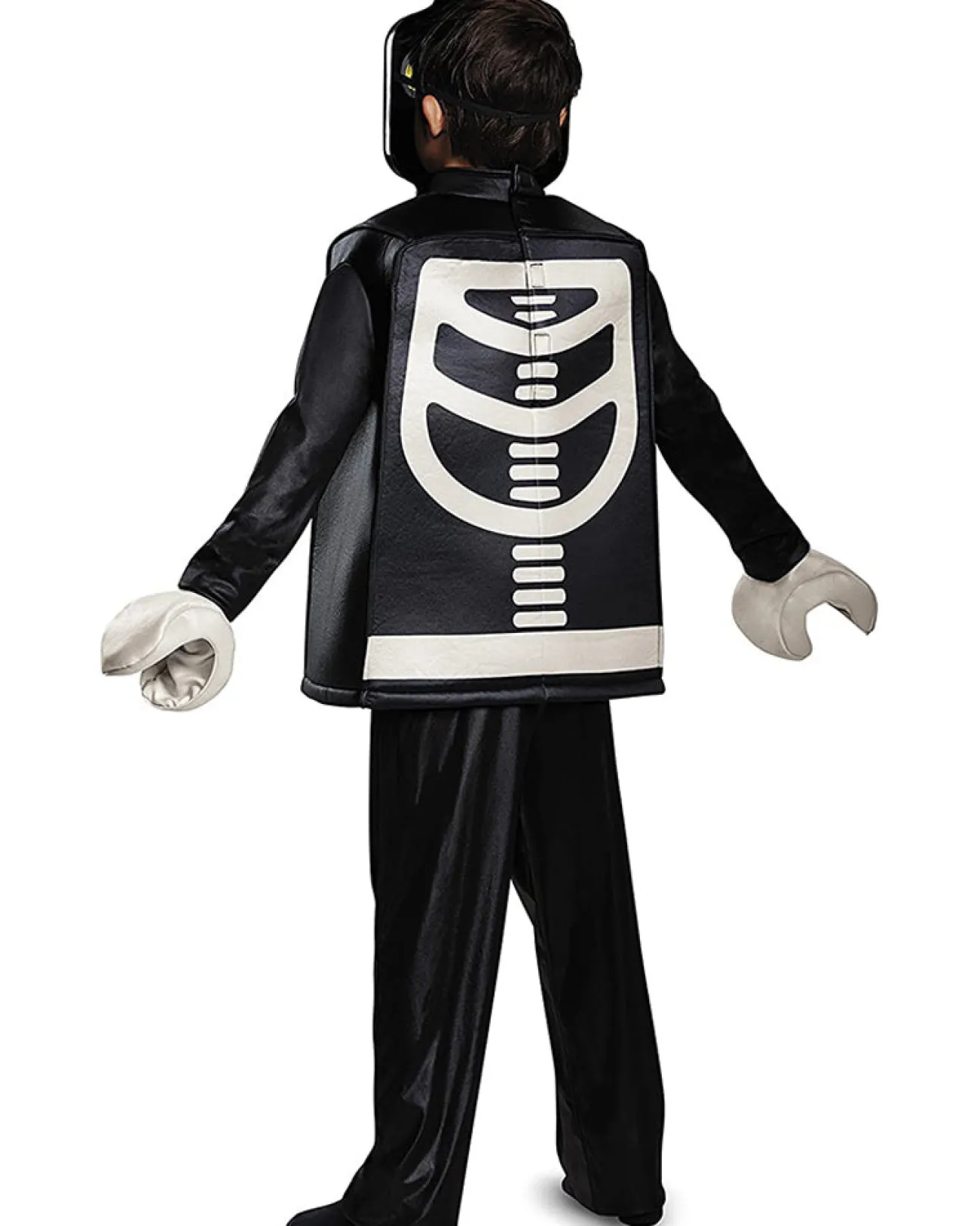 Disguise Lego Minifigures Skeleton Deluxe Boys Costume>Kids Kids Costumes