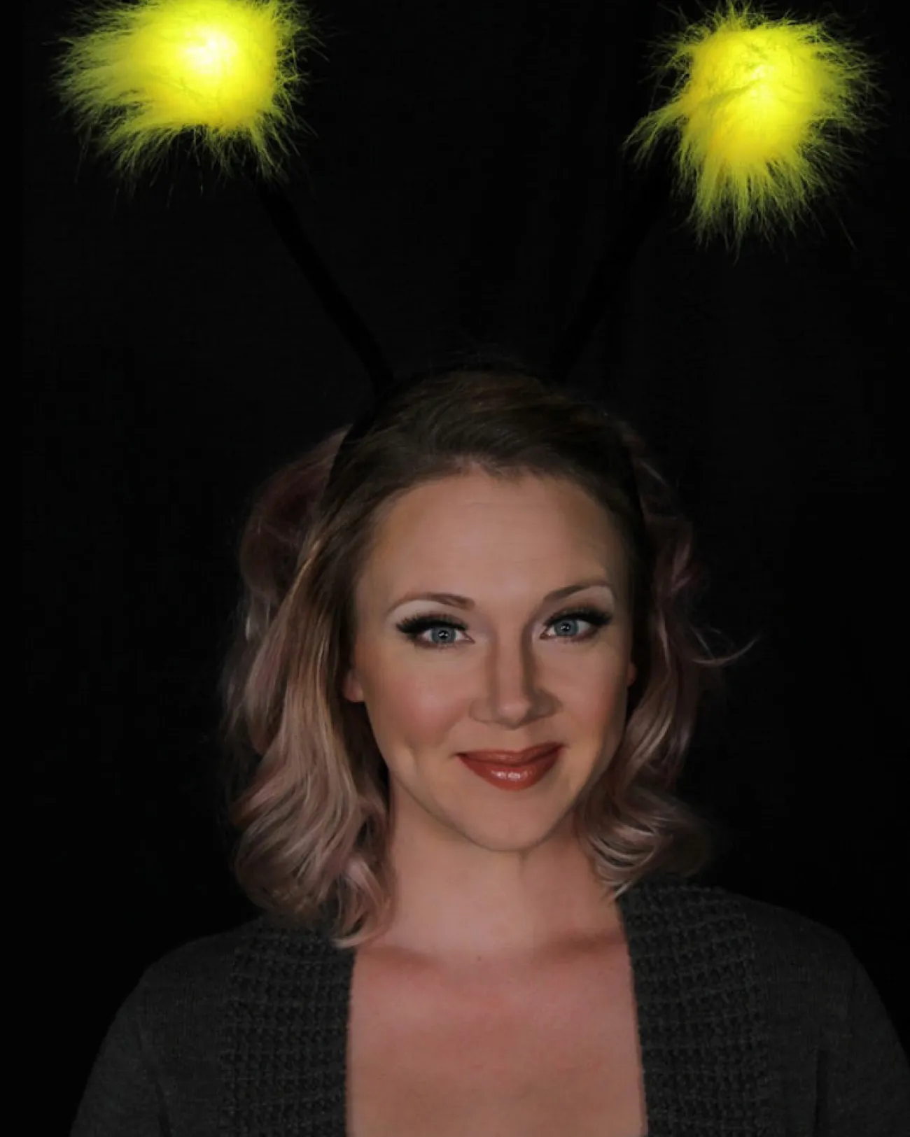 Elope Light Up Antennae Lumenears Headband> Halloween Hats