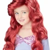 California Costumes Lil Mermaid Girls Auburn Wig> Halloween Wigs