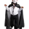 Tomfoolery Long Black Kids Cape> Halloween Accessories