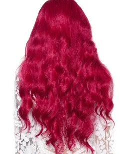 Rockstar Wigs Long Wavy Cranberry Premium Wig><noscript><img width=