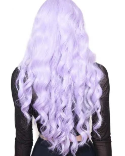 Rockstar Wigs Long Wavy Premium Lavender Wig 70Cm><noscript><img width=