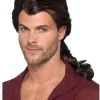 Smiffys Marauder Pirate Brown Wig> Halloween Wigs