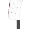 Tomfoolery Meat Cleaver With Blood> Halloween Accessories