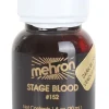 Tomfoolery Mehron Dark Venous Stage Blood With Brush 30Ml> Halloween Accessories