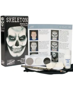 Tomfoolery Mehron Skeleton Character Makeup Kit> Halloween Accessories
