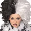 Rubies Ms Spot Black And White Wig> Halloween Accessories