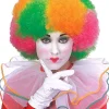 Rubies Multi Colour Neon Clown Wig> Halloween Wigs