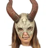 Ghoulish Productions Mythical Horned Skull Mask> Halloween Masks
