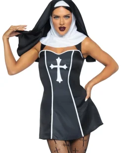 Leg Avenue Naughty Nun Womens Costume><noscript><img width=