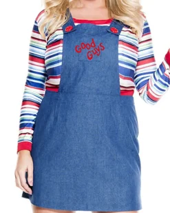 Music Legs Nightmare Killer Doll Womens Plus Size Costume><noscript><img width=