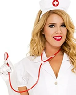 Music Legs Nurse On Duty Womens Plus Size Costume><noscript><img width=