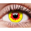 ABK Imports One Wear Reignfire 14Mm Yellow And Red Contact Lenses> Halloween Accessories