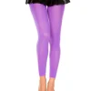 Music Legs Opaque Purple Capri Tights> Halloween Hosiery